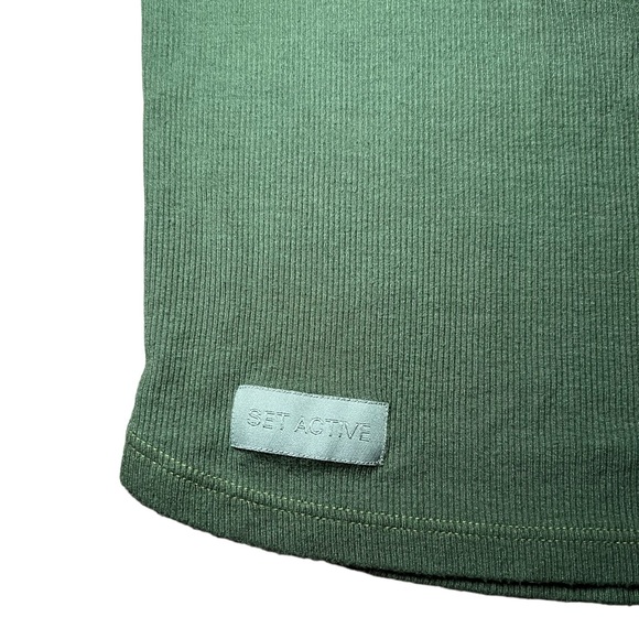 Set Active Army Green Tank - Picture 2 of 4